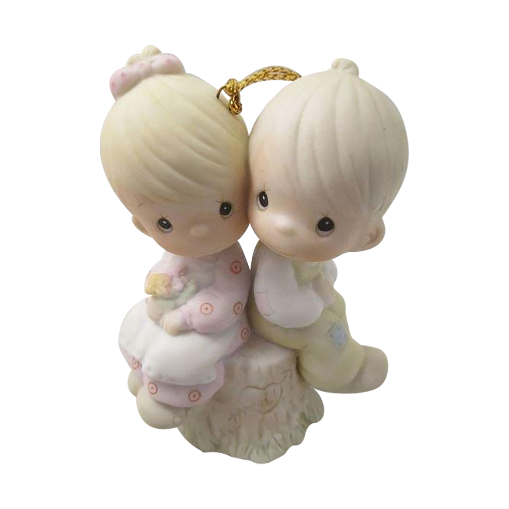 precious moments 置物　2個 Precious Moments Figurine - Love One Another Porcelain Ornament